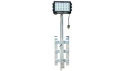 150 watt LED scaffold mount work light